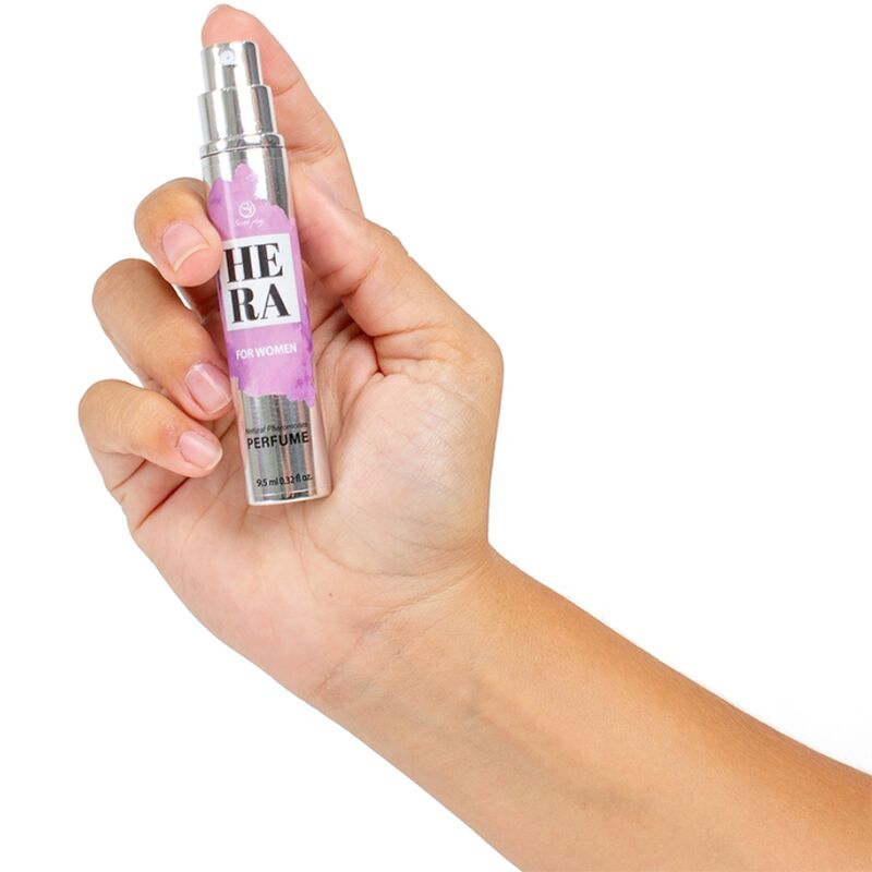 SECRETPLAY - HERA PERFUME NATURAL COM FEROMONAS FORMATO DE VIAGEM PARA MULHER 10 ML