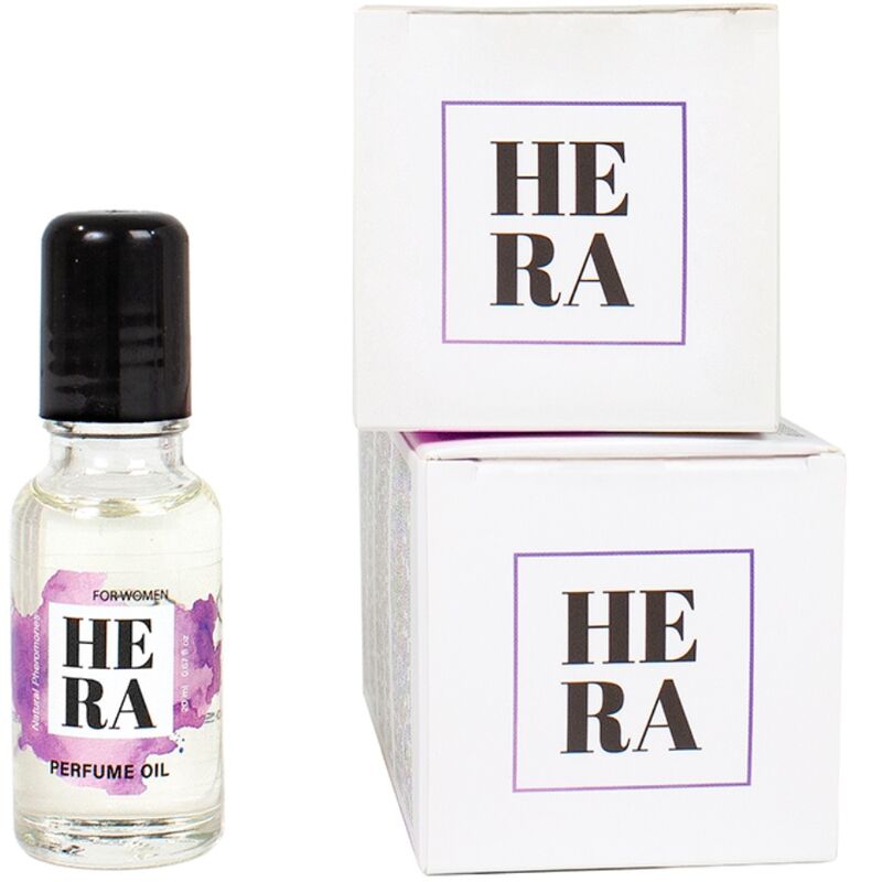 SECRETPLAY - HERA PERFUME NATURAL COM FEROMONAS EM ÓLEO PARA MULHER 20 ML