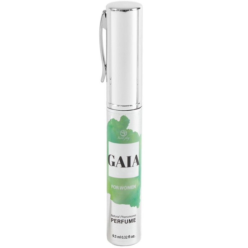 SECRETPLAY - GAIA PERFUME NATURAL COM FEROMONAS FORMATO DE VIAGEM PARA MULHER 10 ML