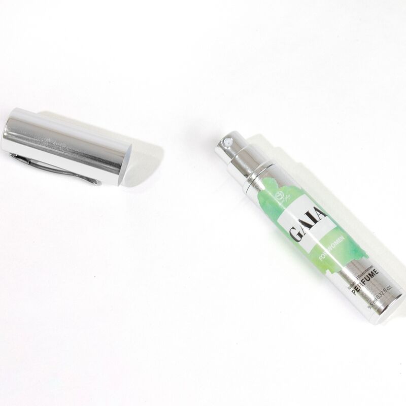 SECRETPLAY - GAIA PERFUME NATURAL COM FEROMONAS FORMATO DE VIAGEM PARA MULHER 10 ML