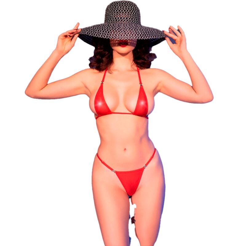 CHILIROSE - CR 4840 MICRO BIKINI VERMELHO S/M