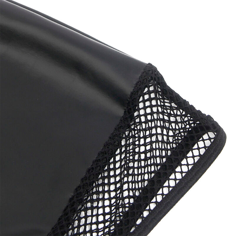 SUBBLIME - 955489 VESTIDO DECOTE HALTER COM TRANSPARÊNCIAS PRETO L/XL