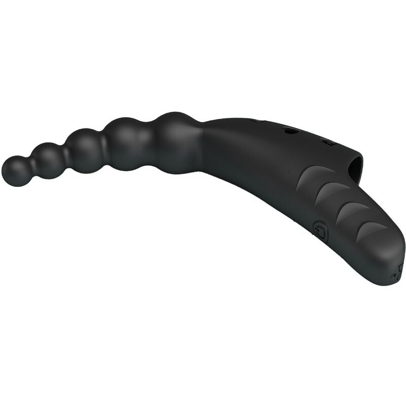 PRETTY LOVE - JORDIN VIBRADOR DE DEDO 10 VIBRAÇÕES PRETO