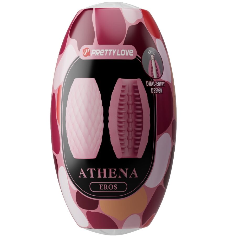 PRETTY LOVE - ATHENA EROS MASTURBADOR MASCULINO EM SILICONE ROSA