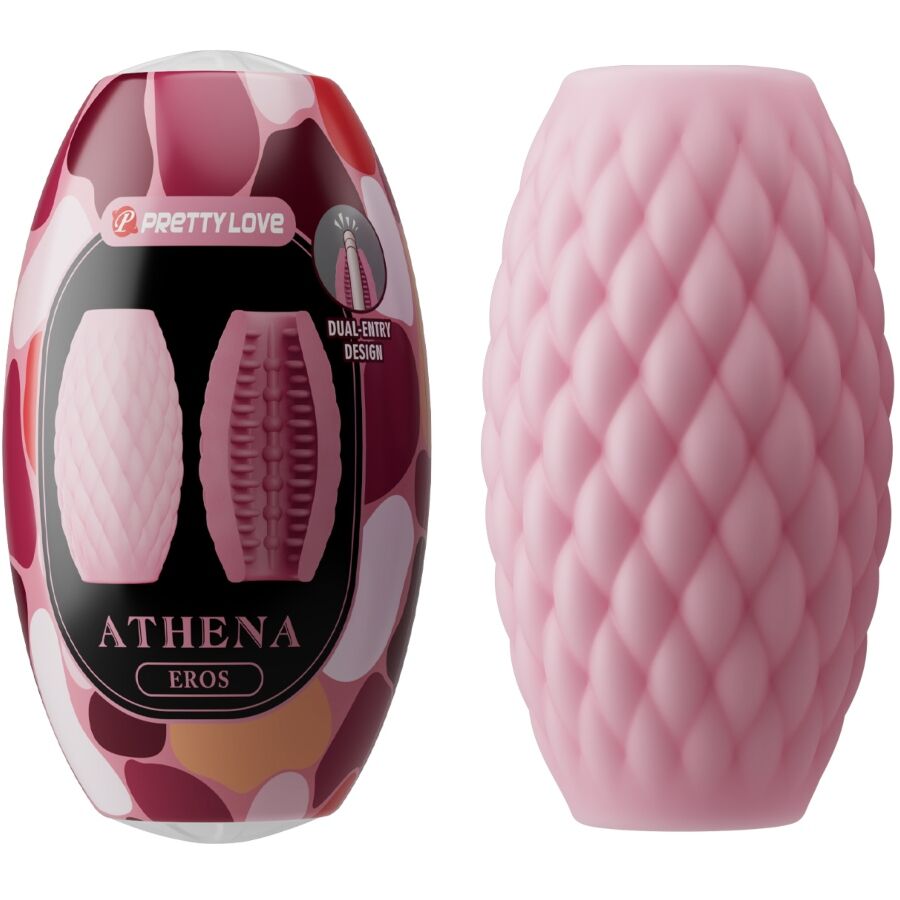 PRETTY LOVE - ATHENA EROS MASTURBADOR MASCULINO EM SILICONE ROSA