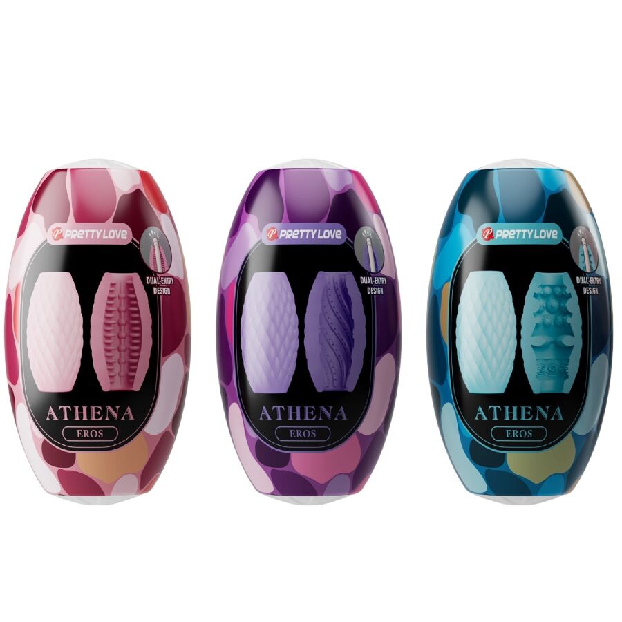 PRETTY LOVE - ATHENA EROS SET 15 VARIOUS MALE SELF-PLEASURE DEVICES