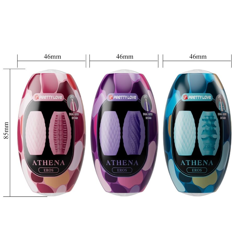 PRETTY LOVE - ATHENA EROS SET 15 VARIOUS MALE SELF-PLEASURE DEVICES