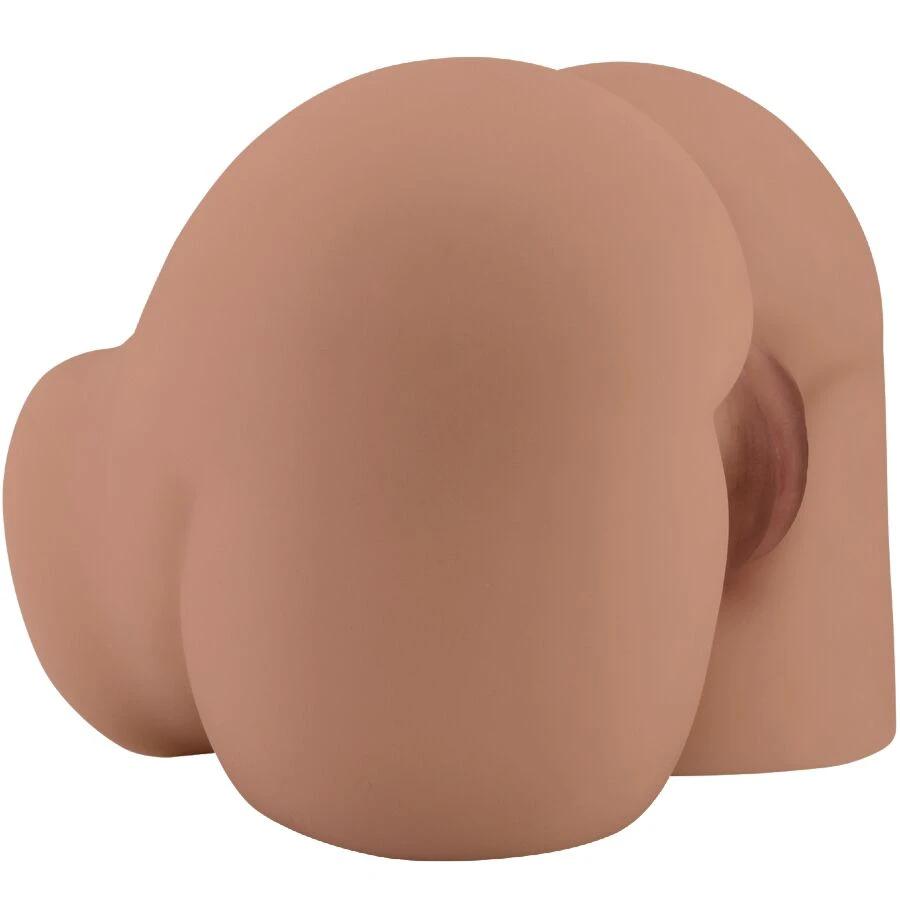 TRASEIRO VIBRADOR COM VAGINA E ÂNUS REALÍSTICO NATURAL CONTROLE REMOTO - Sex Shop Sexy