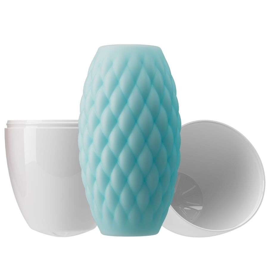 PRETTY LOVE - ATHENA EROS MASTURBADOR MASCULINO EM SILICONE AZUL CLARO