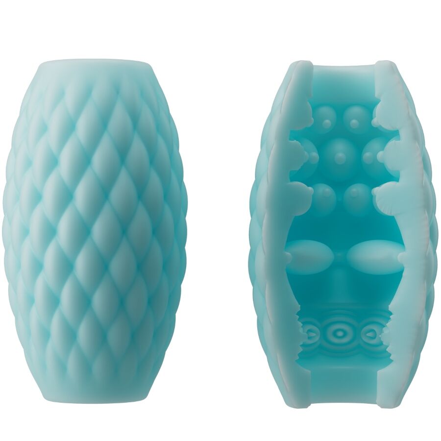 PRETTY LOVE - ATHENA EROS MASTURBADOR MASCULINO EM SILICONE AZUL CLARO