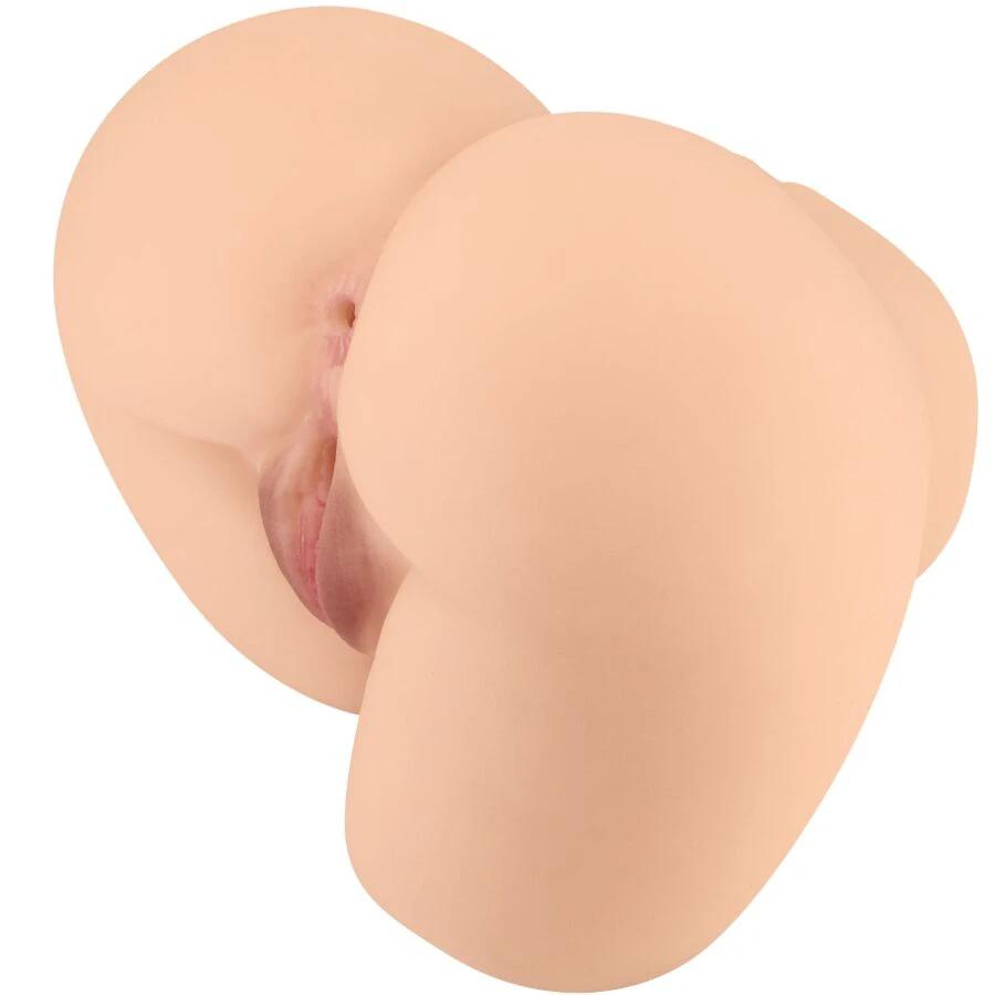 REDONDA TRASEIRO COM VÁGINA E ÂNUS REALÍSTICOS NATURAIS - Sex Shop Sexy