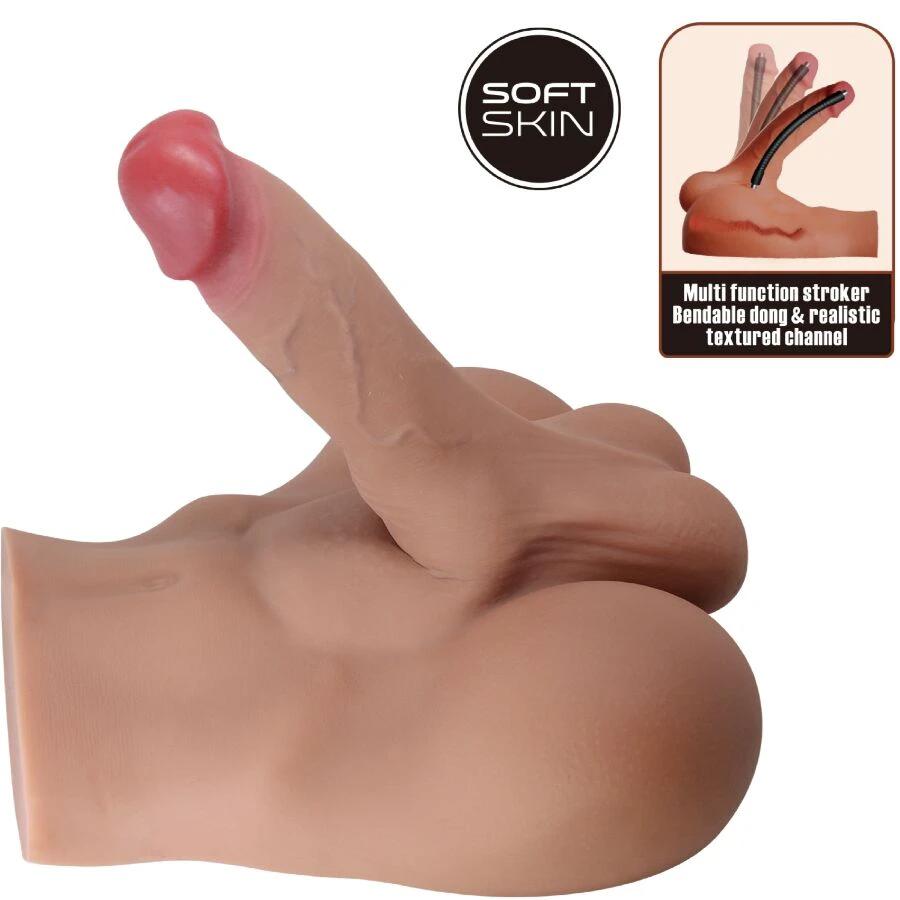 RHYNE TRASEIRO MASTURBADOR REALÍSTICO NATURAL - Sex Shop Sexy