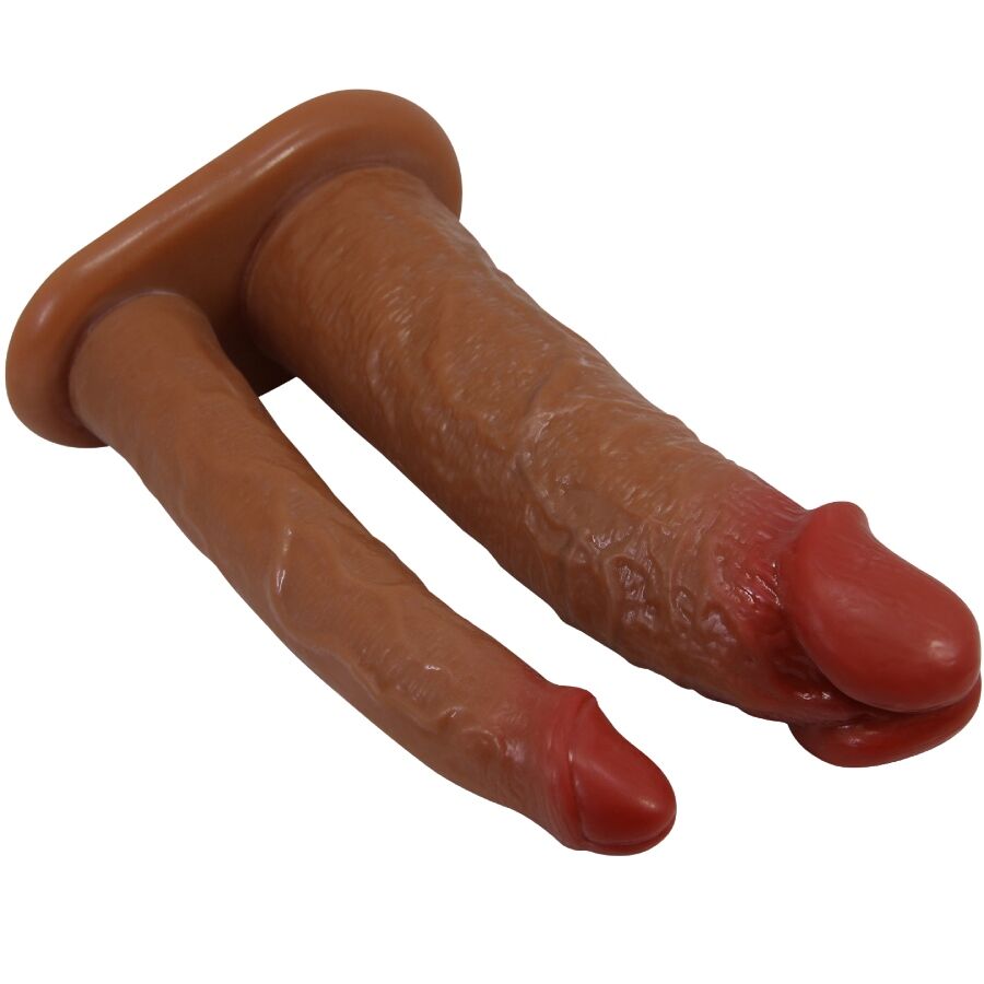 PRETTY LOVE - KEAVEN HARNESS BRIEFS UNIVERSAL & CONFORTÁVEL COM DILDO DUPLO