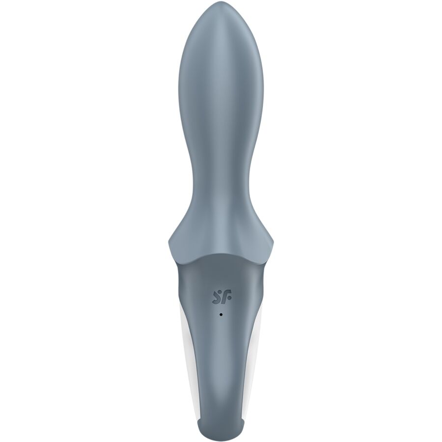 SATISFYER - BOMBA DE AR BOOTY 1 VIBRADOR INFLÁVEL ANAL CINZA