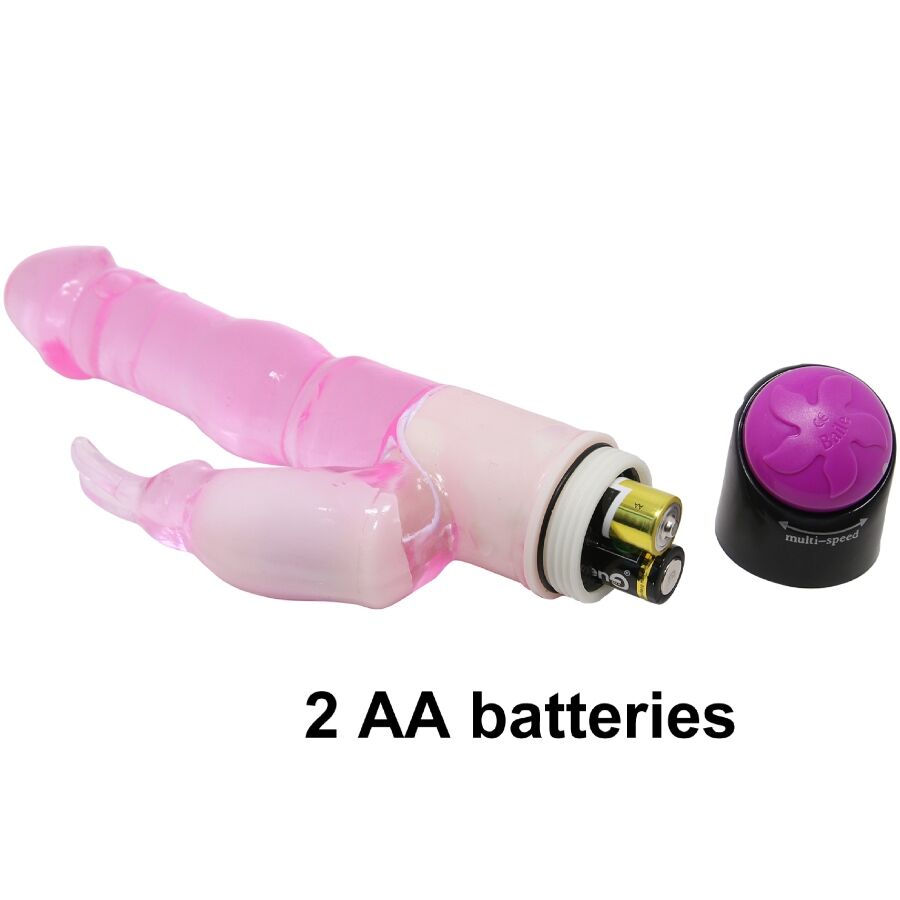 BAILE - WAVES OF PLEASURE FANTASY RABBIT VIBRATOR 23 CM