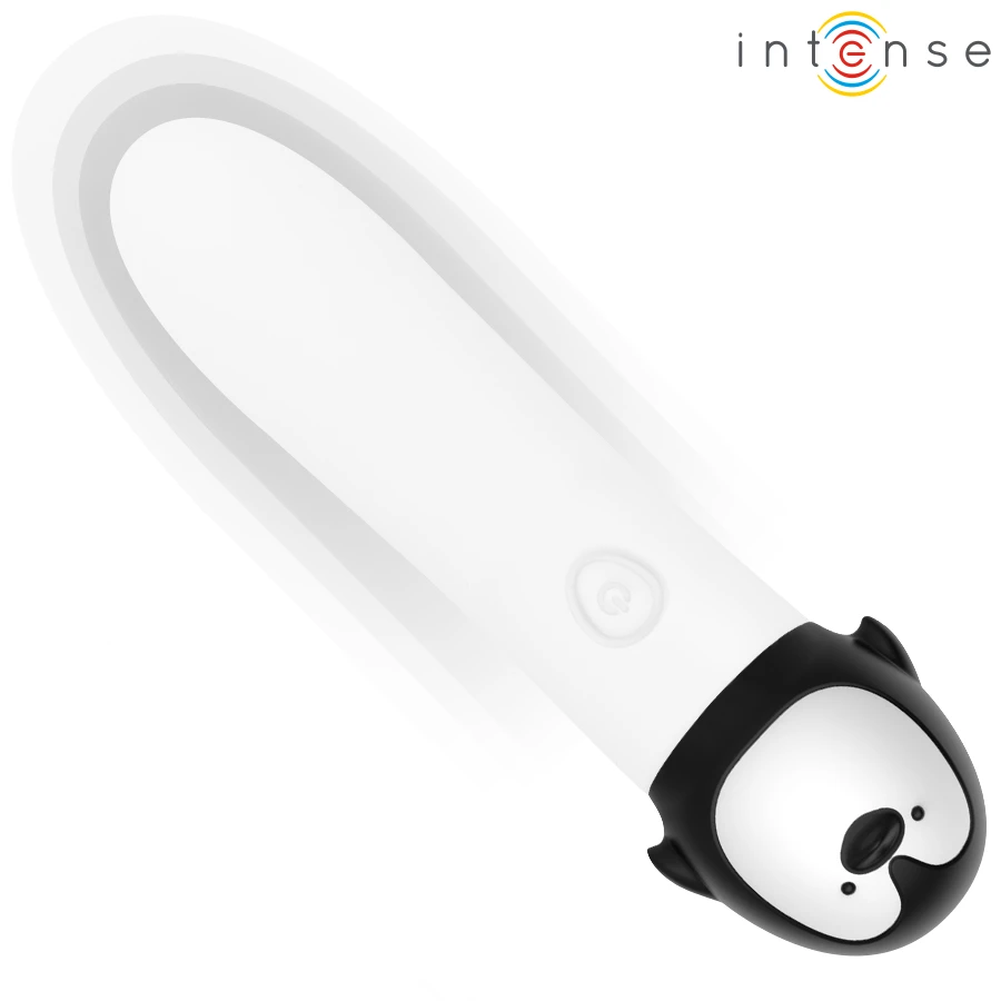 RICO BALA VIBRADORA PINGUIM RECARGÁVEL USB 10 X 2.2 CM - Sex Shop Sexy