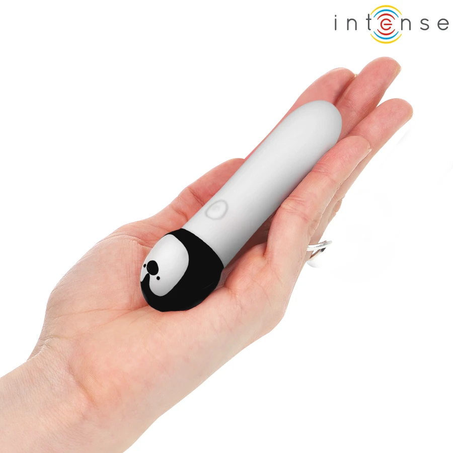 RICO BALA VIBRADORA PINGUIM RECARGÁVEL USB 10 X 2.2 CM - Sex Shop Sexy