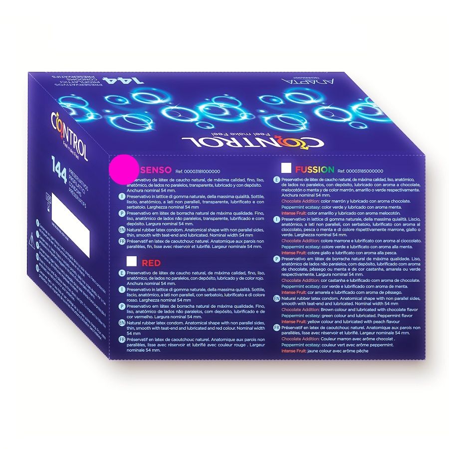 CONTROL - ADAPTA SENSO 144 UNIDADES - Sex Shop Sexy
