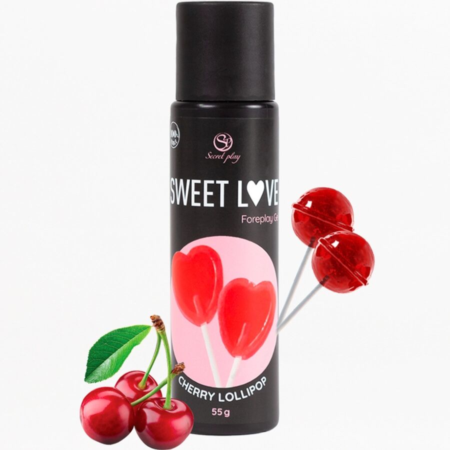 Secretplay - Gel  Cherry Lollipop Doce Amor 60 Ml