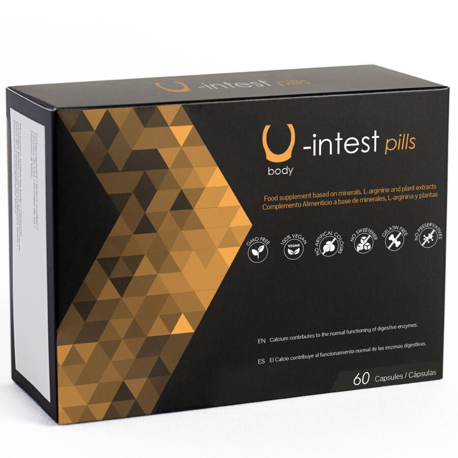 500 COSMETICS - U-INTEST CÁPSULAS PREVENÇÃO HEMORROIDAS - 60 CÁPSULAS