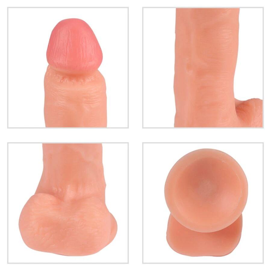 DRAGÃO DE FERRO DILDO VIBRADOR COM CONTROLO REMOTO 17,5 CM - Sex Shop Sexy