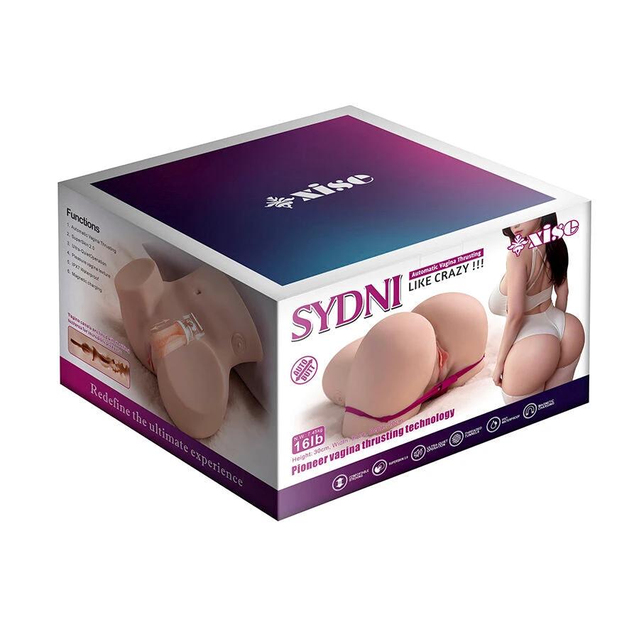 SYDNI MASTURBADOR VAGINA REALÍSTICA MULTIPOSIÇÃO COM IMPULSO - Sex Shop Sexy
