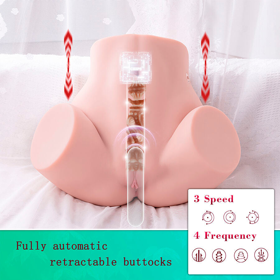 XISE - MARISA MULTIPOSIÇÕES REALISTA VAGINA MASTURBADOR COM IMPULSO