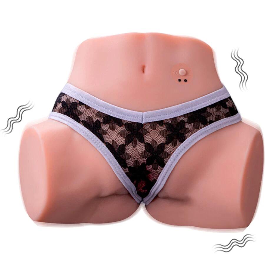 TRACY MASTURBADOR VIBRATÓRIO REALÍSTICO VAGINA E ÂNUS MULTIPOSIÇÃO COM VIBRAÇÃO - Sex Shop Sexy