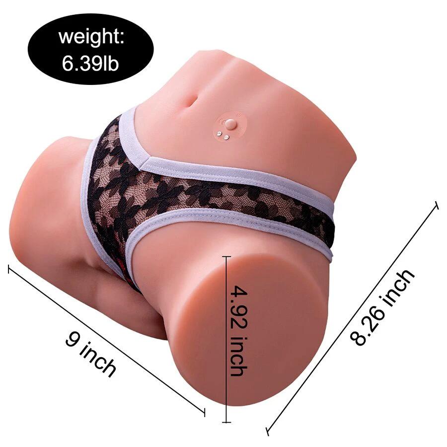 TRACY MASTURBADOR VIBRATÓRIO REALÍSTICO VAGINA E ÂNUS MULTIPOSIÇÃO COM VIBRAÇÃO - Sex Shop Sexy