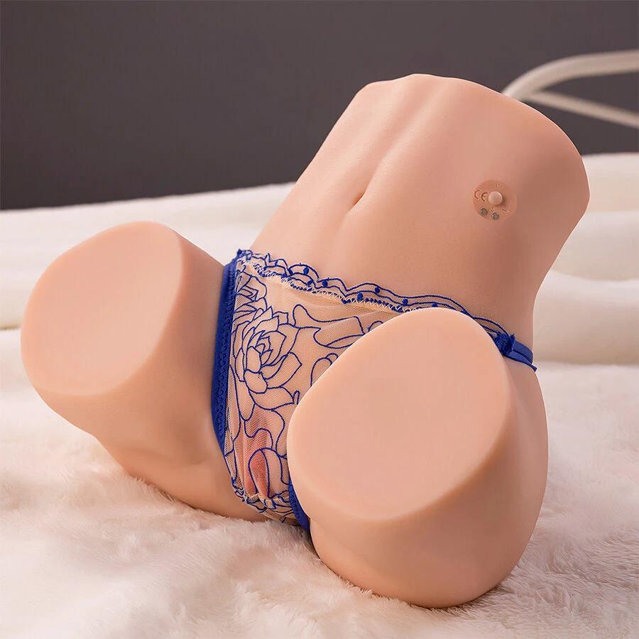 MAYA MASTURBADOR DE SUCÇÃO REALÍSTICO VAGINA E ÂNUS COM VIBRAÇÃO E SUCÇÃO 4,5 KG - Sex Shop Sexy
