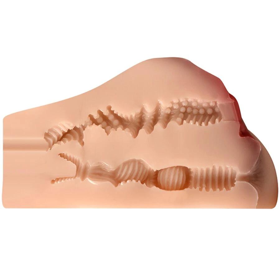 MASTURBADOR VÁGINA E ÂNUS REALÍSTICO POSIÇÃO FRONTAL - Sex Shop Sexy