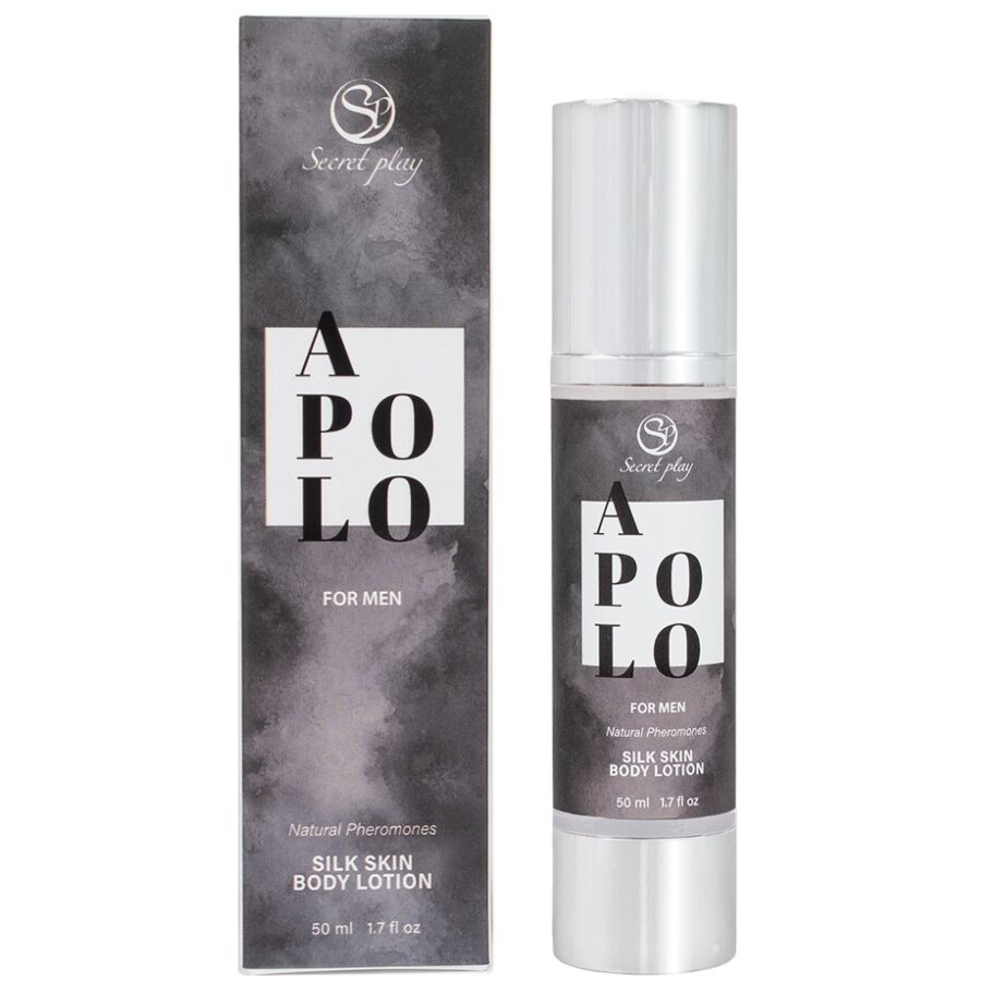 SECRETPLAY - APOLO LOÇÃO PELE DE SEDA PARA HOMENS 50 ML