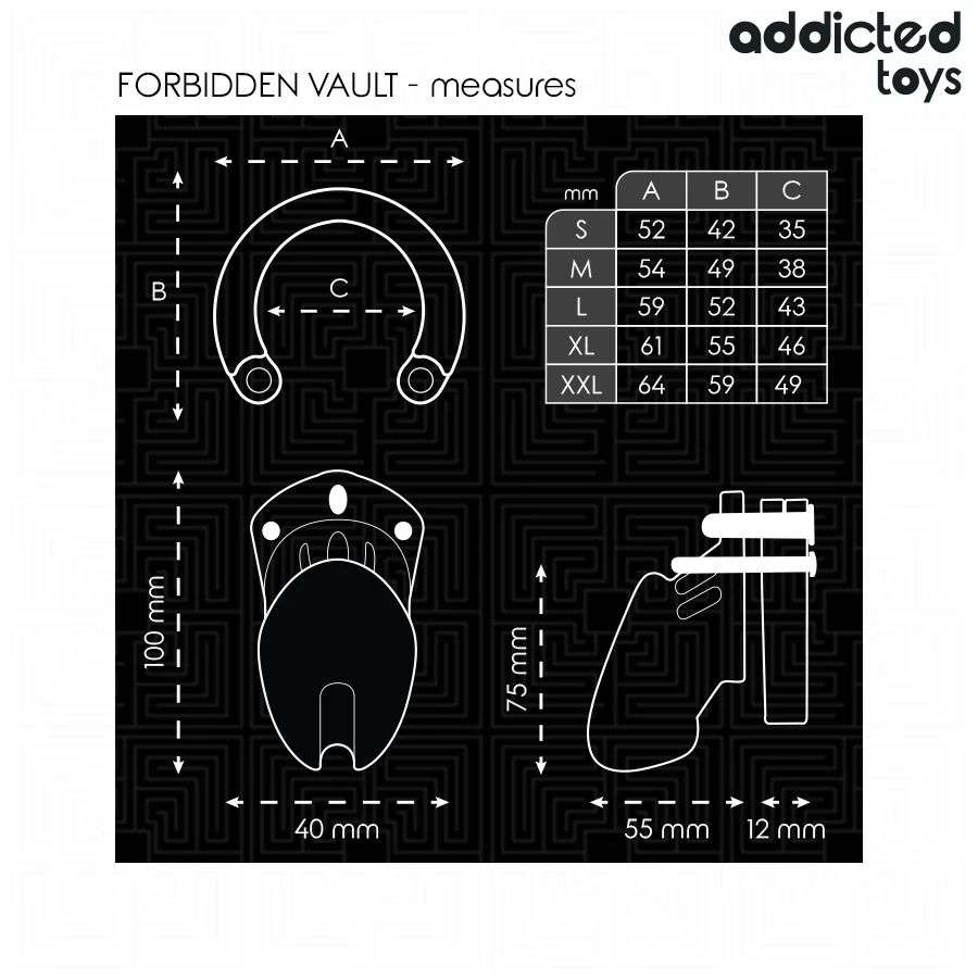 VAULT PROIBIDO JAULA PARA PÊNIS - Sex Shop Sexy