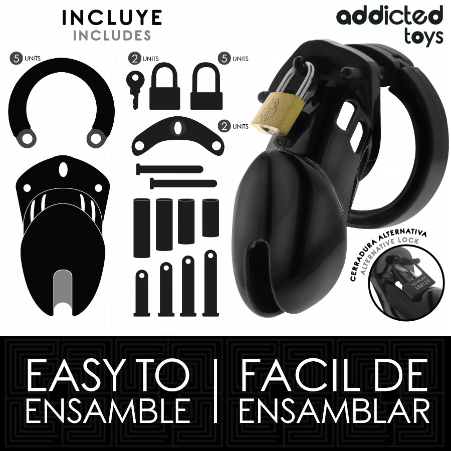 OBSIDIAN HOLD GAIOLA PARA PÊNIS - Sex Shop Sexy