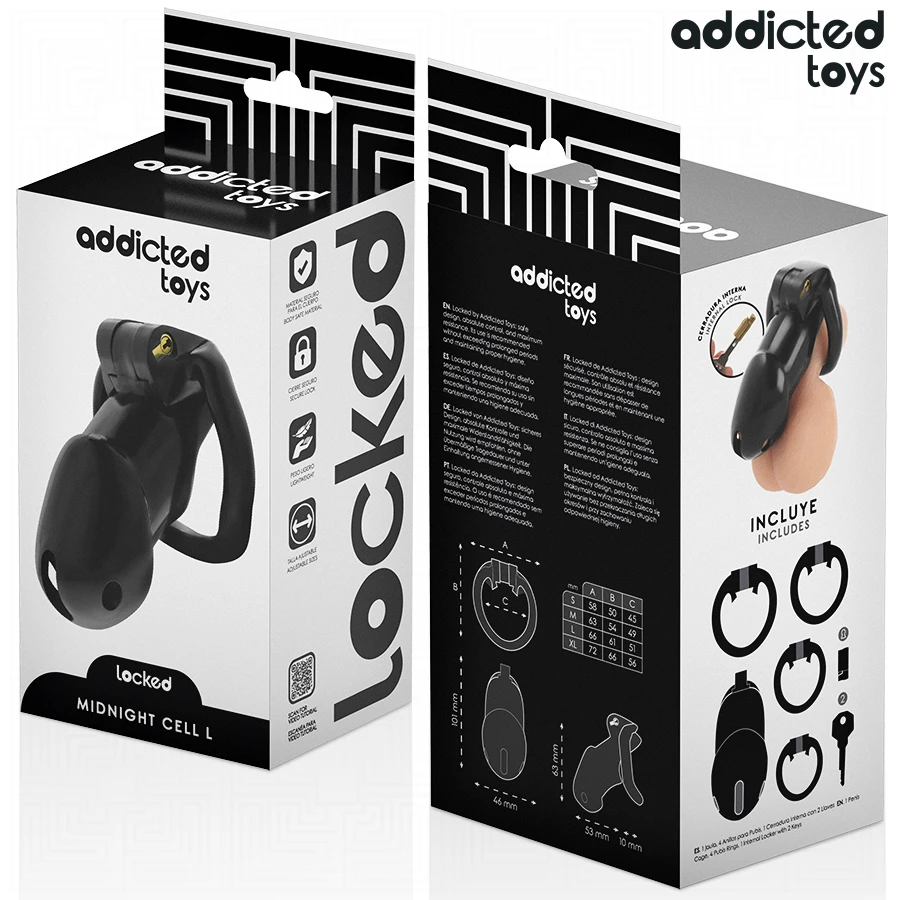 MINDNIGHT CELL JAULA PARA PÊNIS - Sex Shop Sexy