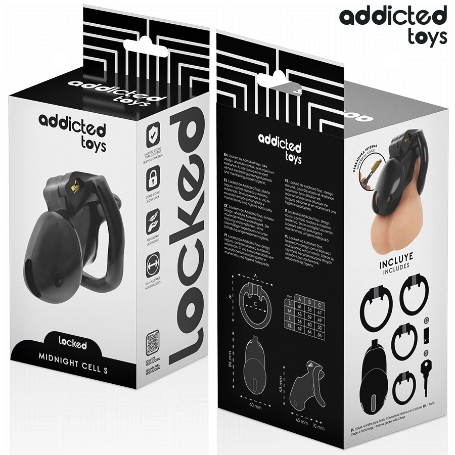 MINDNIGHT CELL GAIOLA PARA PÊNIS - Sex Shop Sexy