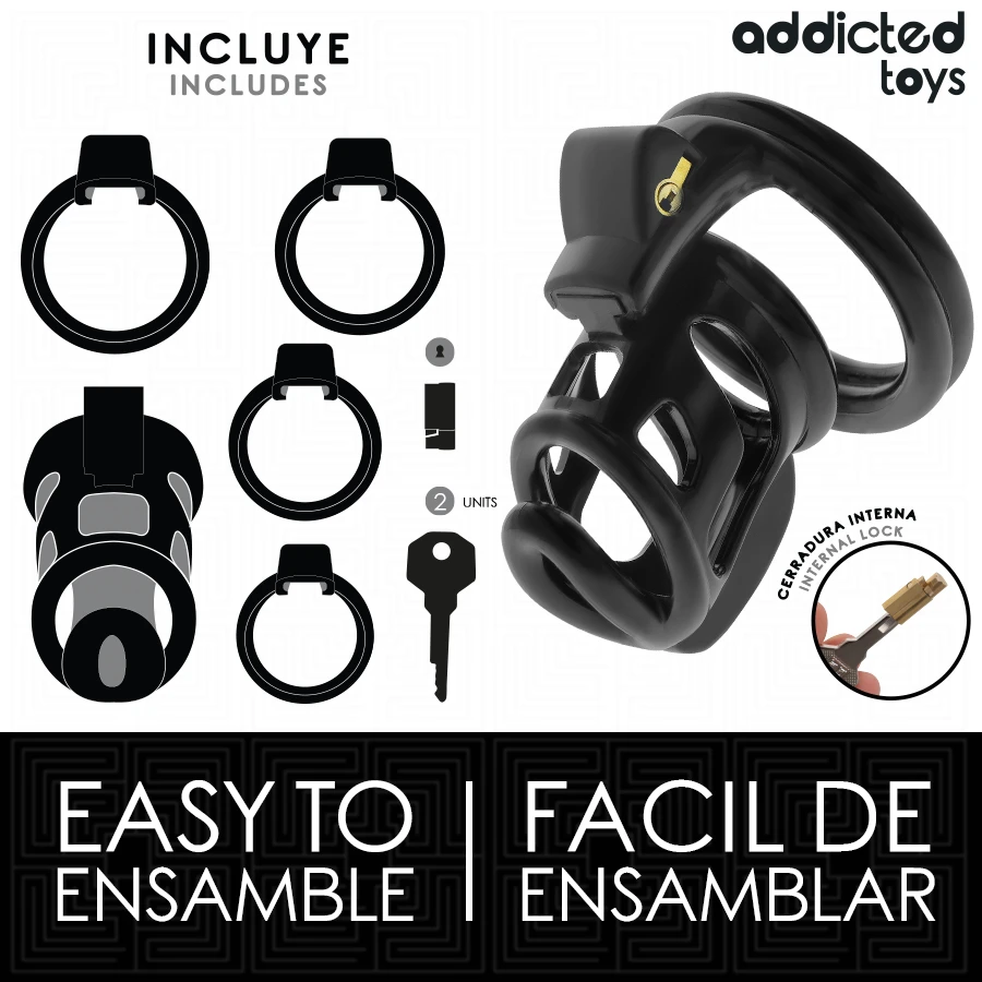 GILDEN CAGE JAULA PARA O PÊNIS EM SILICONE 8,5 CM - Sex Shop Sexy