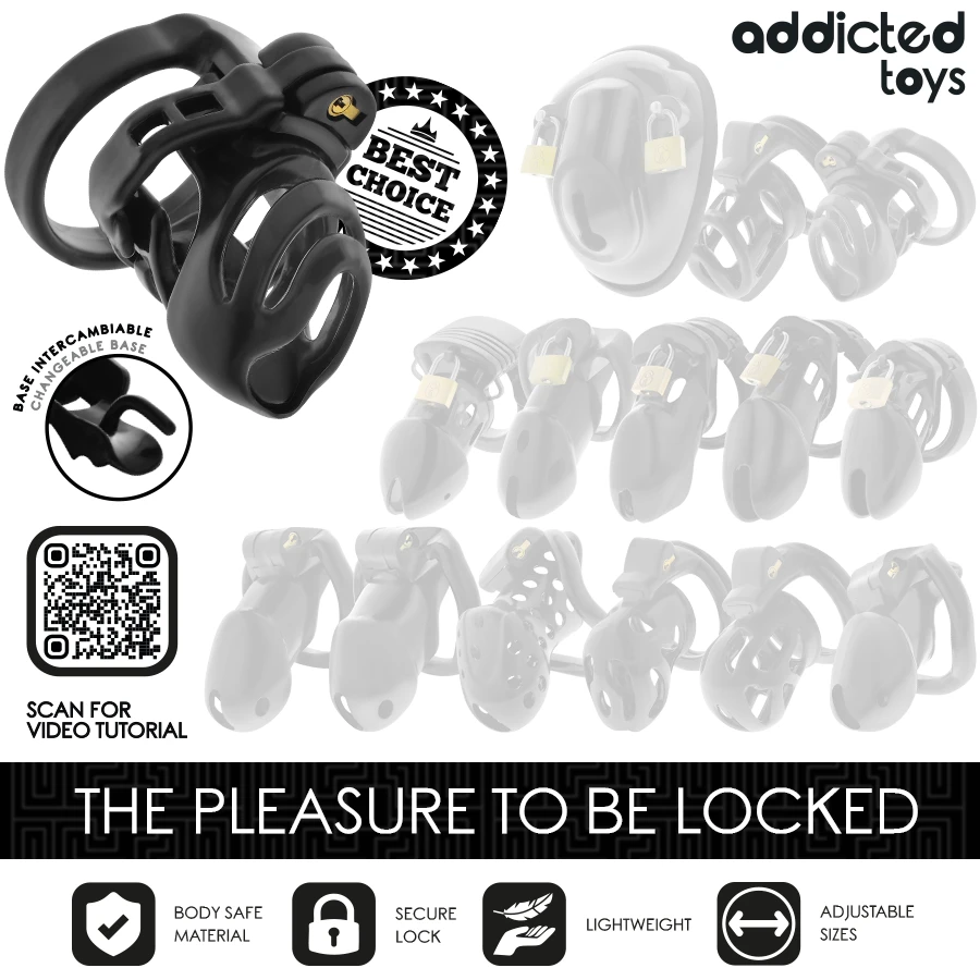 ETERNAL LOCK GAIOLA PARA PÊNIS 9 CM - Sex Shop Sexy