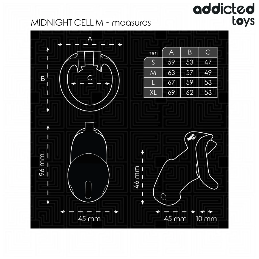 MINDNIGHT CELL JAULA PARA PÊNIS - Sex Shop Sexy