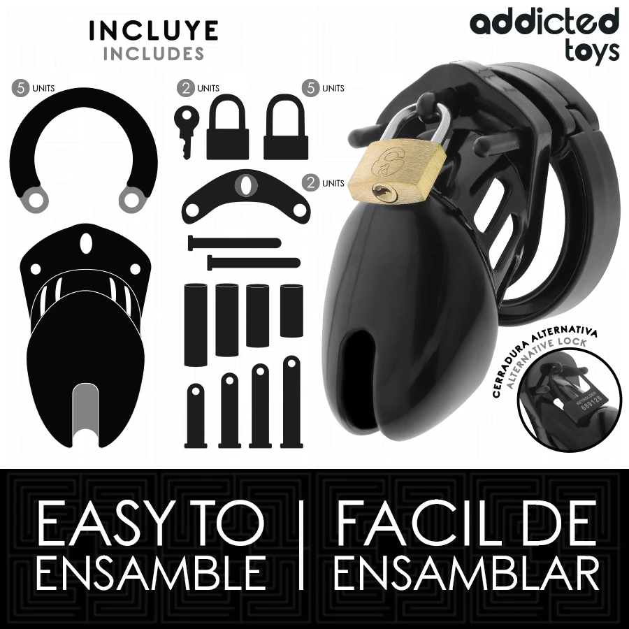 OBSIDIAN HOLD GAIOLA PARA PÊNIS - Sex Shop Sexy