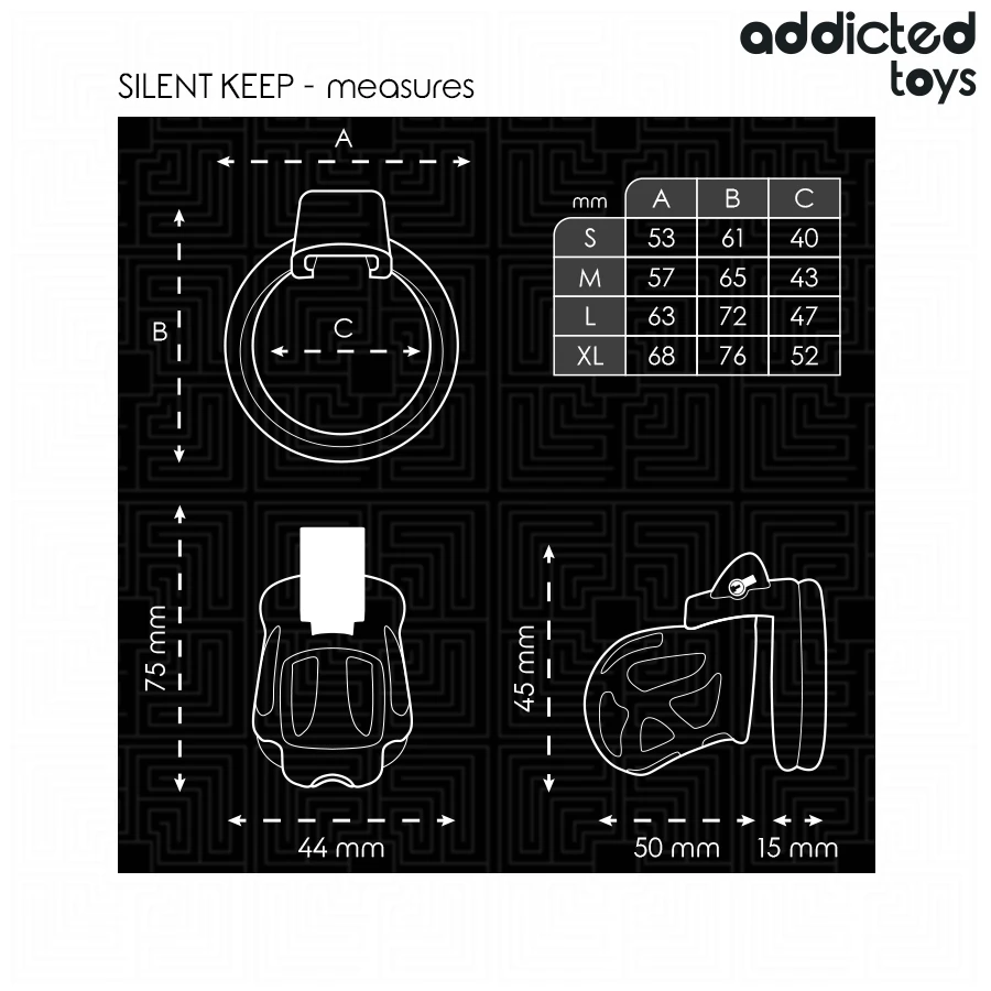 SILENT KEEP JAULA PARA PÊNIS - Sex Shop Sexy