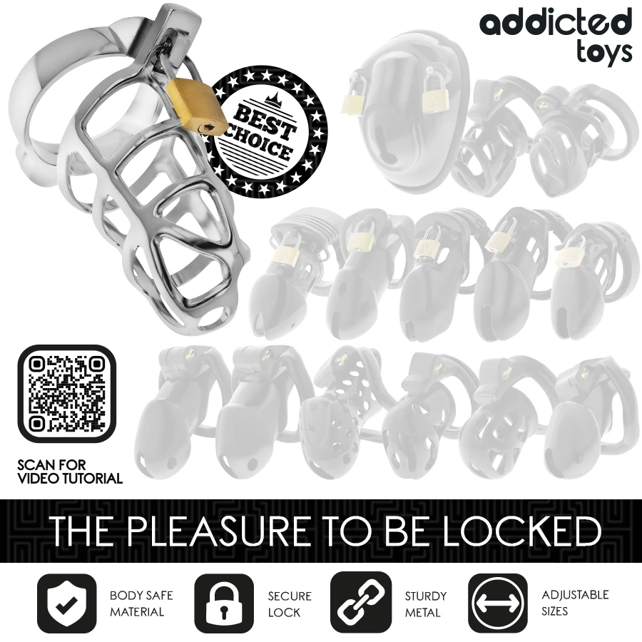 LOCKED - LOCK JAULA PARA PÊNIS DE METAL - Sex Shop Sexy
