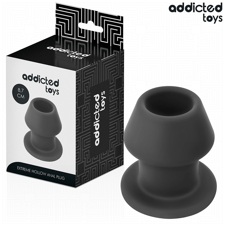 ADDICTED TOYS - HOLLOW EXTREME ANAL PLUG SIZE M 8.7 CM