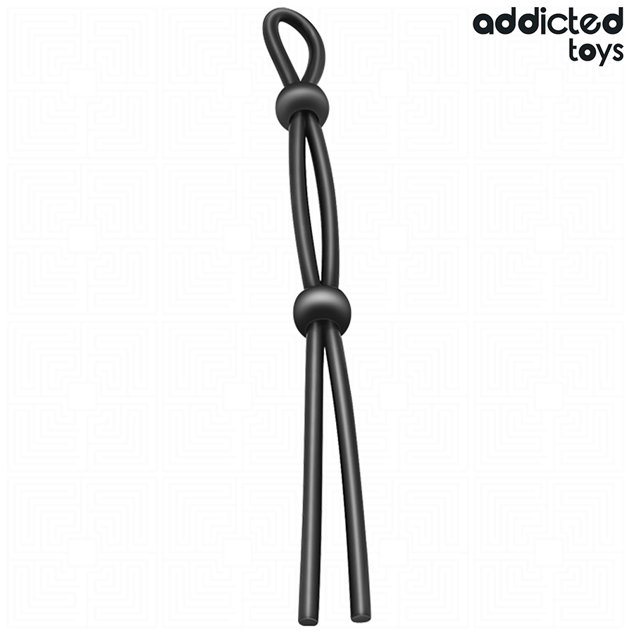 ADDICTED TOYS - CORDA DE SILICONE PARA O PÊNIS DE ALÇA DUPLA