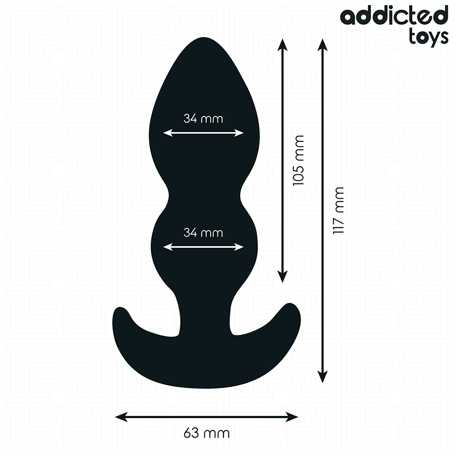 ADDICTED TOYS - ANAL PLUG SIZE L 11.7 CM