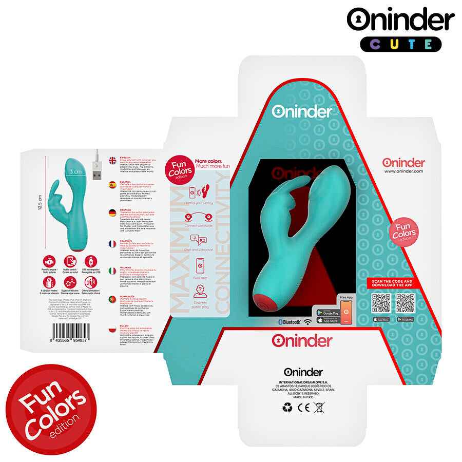 ONINDER CUTE - LOVE BUNNY VIBRADOR CLITÓRISMO PONTO G - APLICATIVO MUNDIAL GRATUITO