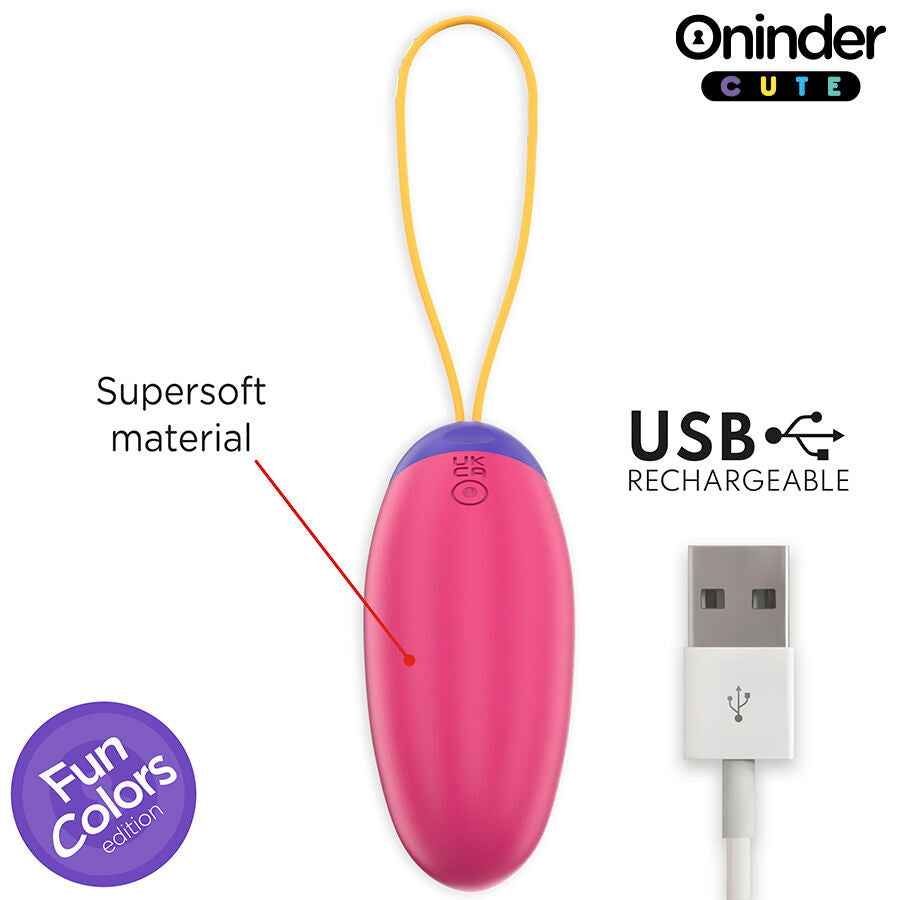 ONINDER CUTE - OVO DE SILICONE COM VIBRO-ONDAS E PRAZER DE AMOR - APLICATIVO MUNDIAL GRATUITO