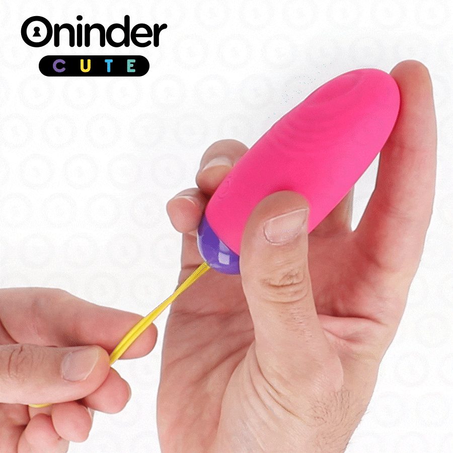 ONINDER CUTE - OVO DE SILICONE COM VIBRO-ONDAS E PRAZER DE AMOR - APLICATIVO MUNDIAL GRATUITO