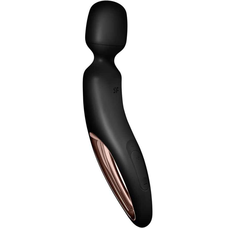 SATISFYER - WAND ERLAND MASSAGEADOR VIBRATÓRIO PRETO