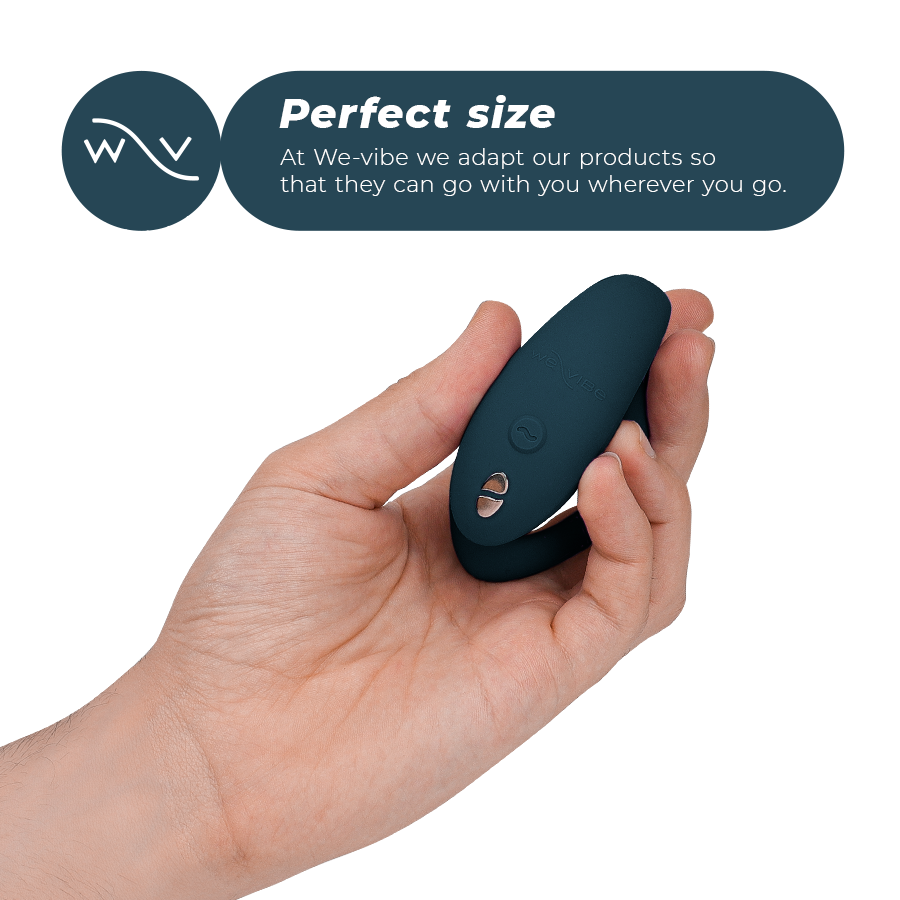 WE-VIBE - SYNC O VIBRADOR FLEXÍVEL CONTROLE REMOTO VIOLETA